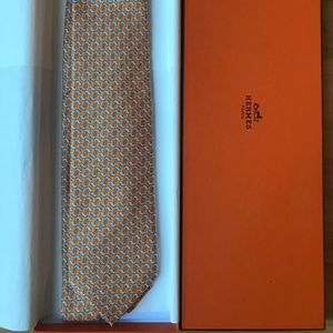 Hermes Silk Men's Tie